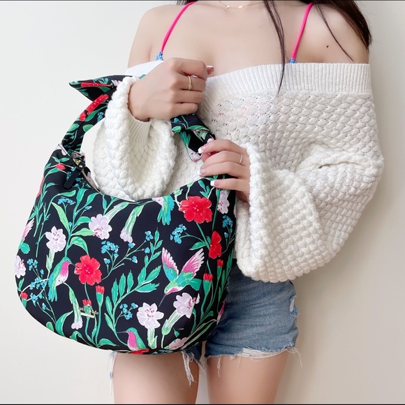 Kate Spade ♠️ Floral Shoulder Bag - Picture 2 of 8